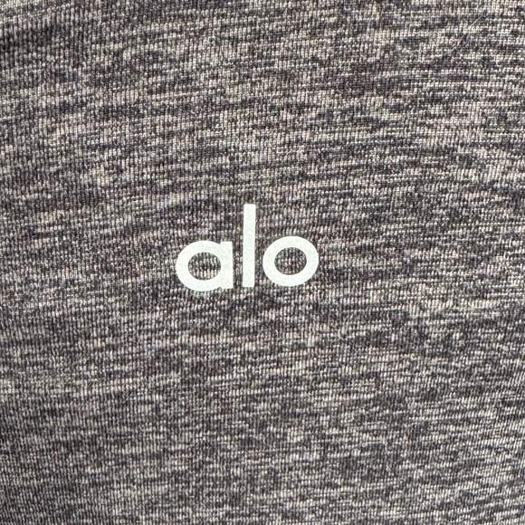 Alo Alosoft Complete Tank - Dark Heather Grey Small - Picture 9 of 11